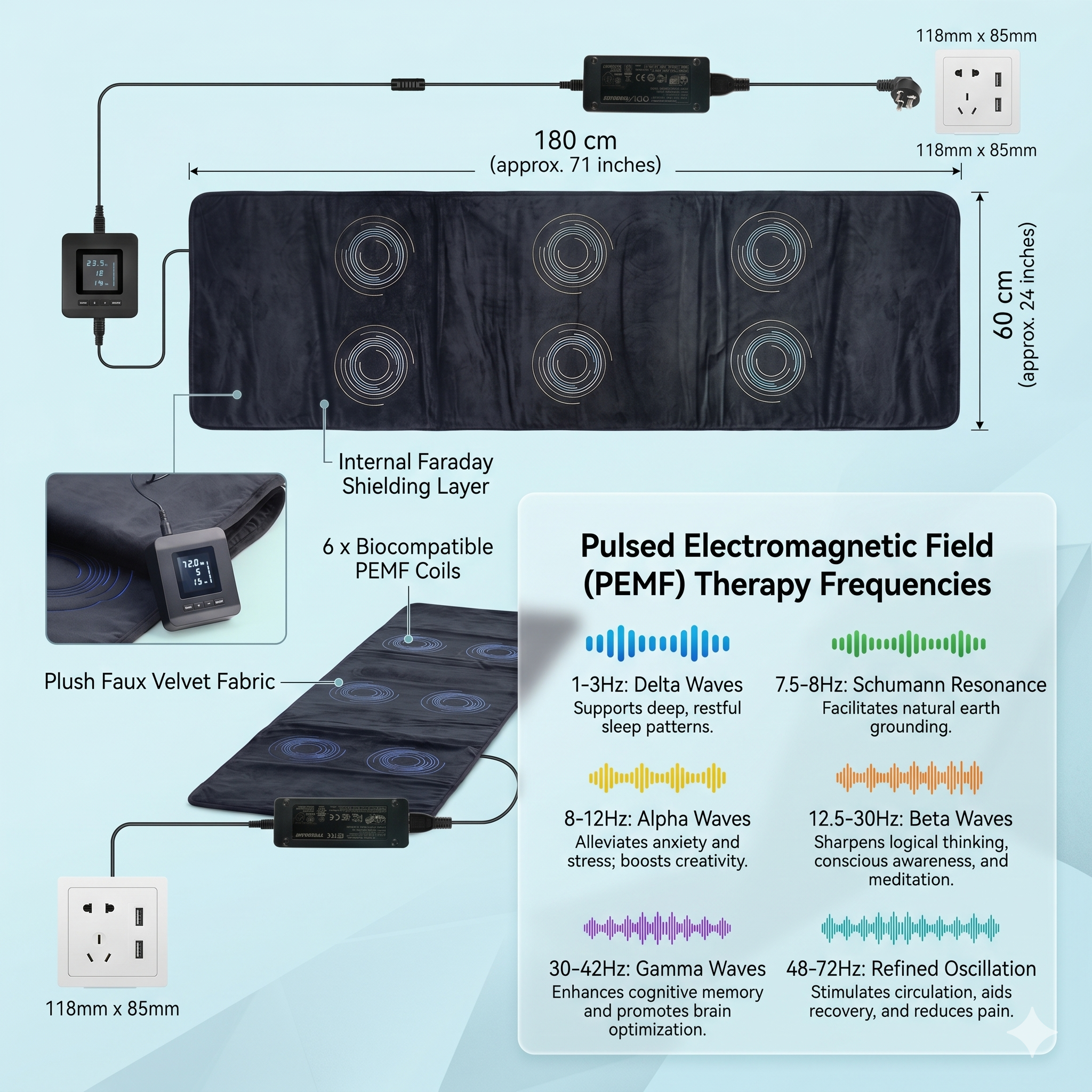 Valo Charge PEMF Mat