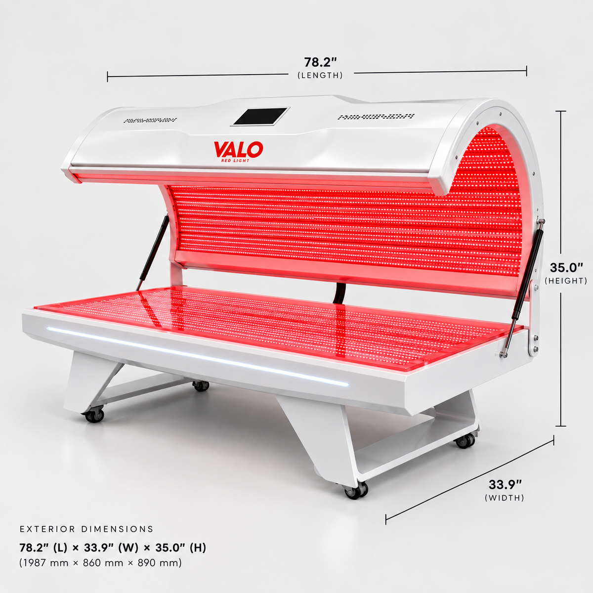 Halo Red Light Bed